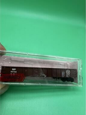 MDC Missouri Pacific Lines Hopper Car #641150 Weathered N Scale